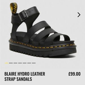 Blair hydro leather strap sandals